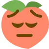 Emoji PeachPensive