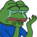 Emoji cryingpepe