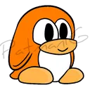 Emoji PingouinOrangePatmanIG