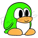 Emoji PingouinVertAVPatmanIG
