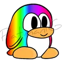Emoji PingouinRainbowPatmanIG