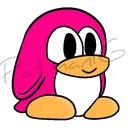 Emoji PingouinRosePatmanIG