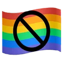 Emoji AntiLGBTflag