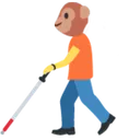Emoji Aveugle