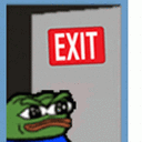 Emoji a_pepe_exit