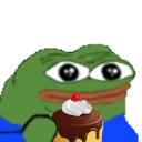 Emoji pepecake