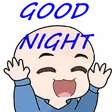 Emoji goodnight