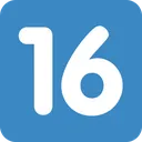 Emoji sixteen