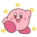 Emoji kirbybeinghappy