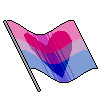 Emoji BisexualLoveFlag