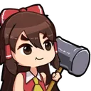 Emoji reimu_banhammer