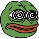 Emoji pepe_hypnotized