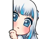 Emoji shark_shy