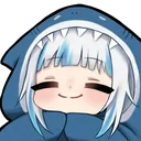 Emoji shark_satisfait