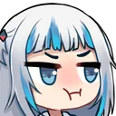 Emoji shark_boude