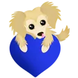 Emoji DoggoHeart