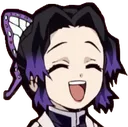 Emoji KamiShinobuHappy