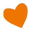 Emoji KamiOrangeHeartDrip