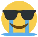 Emoji sadglasses
