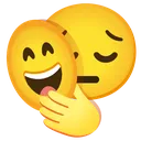Emoji happymaskface