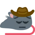 Emoji pensivecowboyrat