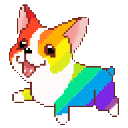 Emoji rainbow_dog