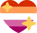 Emoji lesbianheart