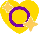 Emoji intersexheart