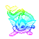 Emoji VaporeonRainbow
