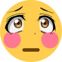 Emoji flushed_chan