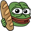 Emoji pepe_baguette