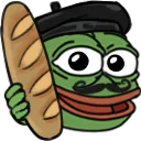 Emoji pepe_baguetteBeret