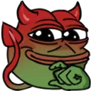 Emoji pepe_devil