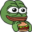 Emoji pepe_hamburger