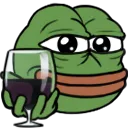 Emoji pepe_wine