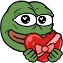 Emoji pepe_giftheart