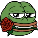 Emoji pepe_rose