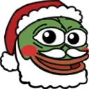 Emoji pepe_santabeard