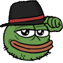 Emoji pepe_tipsfedora