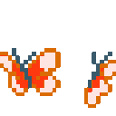 Emoji 8440_Butterfly_Orange