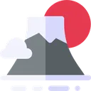 Emoji Montagne