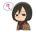 Emoji Mikasaquestionnement