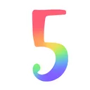 Emoji WK_rainbowFive