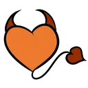 Emoji coeurorange