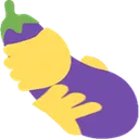 Emoji 4298_twohandereggplant