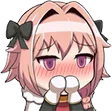 Emoji astolfoBlush