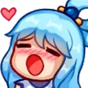 Emoji 02_Aqua_Excited
