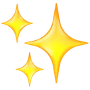 Emoji sparkles