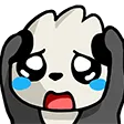 Emoji panda_panique