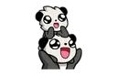 Emoji pandafamily